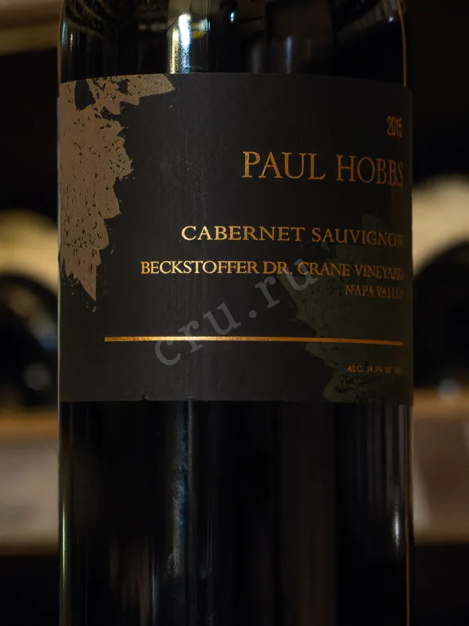 В магазине Крю Профи Paul Hobbs Cabernet Sauvignon Dr. Crane Vineyard San Helena 2015 0.75 л