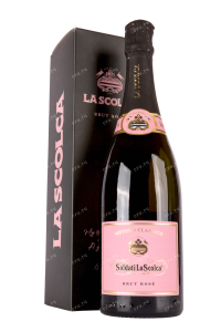 Игристое вино Soldati La Scolca Brut Rose in gift box 2018 0.75 л