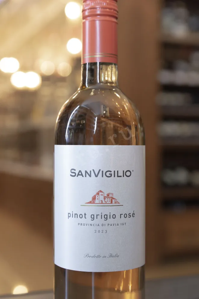 В магазине Крю Профи Sanvigilio Pinot Grigio Rose 2023 0.75 л