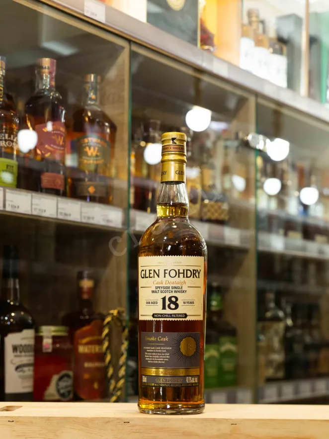 В магазине Крю Профи Glen Fohdry 18 year smoke cask in tube 0.7 л