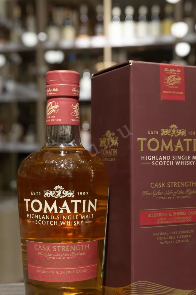 В магазине Крю Профи Tomatin Cask Strength in gift box 0.7 л