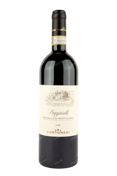 Вино Cortonesi Poggiarelli Brunello di Montalcino 2016 0.75 л