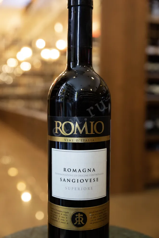 В магазине Крю Профи Romio Sangiovese di Romania Superiore 2017 0.75 л