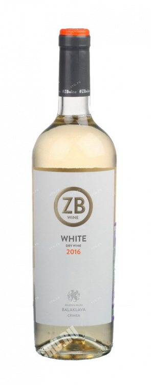 Вино ЗБ Вайн Белое сухое 2019 0.75 л