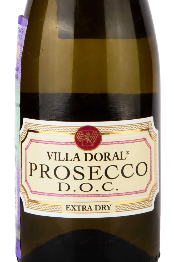 Этикетка Tonon Villa Doral Prosecco 2022 0.2 л