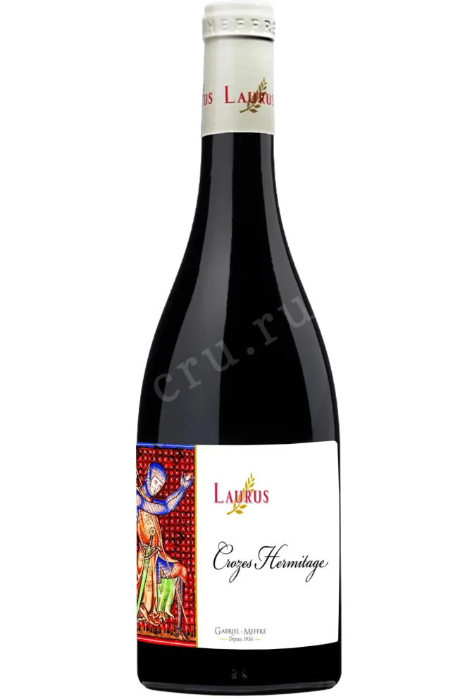 Вино Gabriel Meffre Laurus Crozes Hermitage АОС 2022 0.75 л