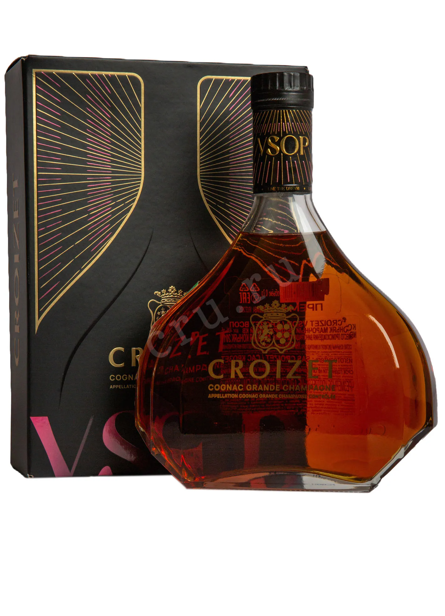 Фото — Коньяк Croizet VSOP in gfit Box   0.7 л