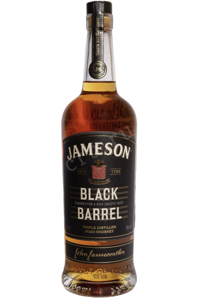 Бутылка Jameson Black Barrel in gift box with 1 glass 0.7 л