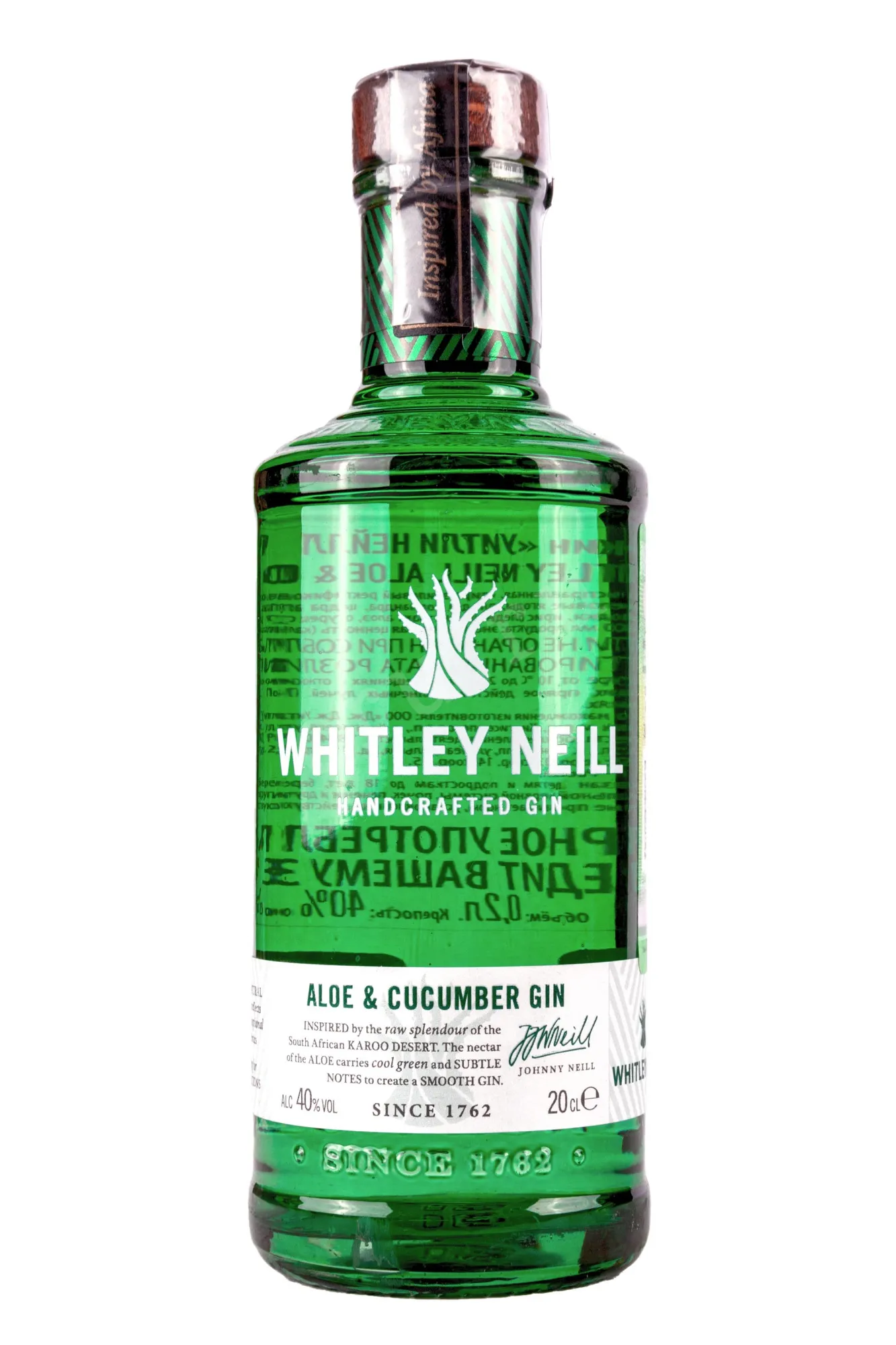 Фото — Джин Whitley Neill Aloe & Cucumber  0.2 л