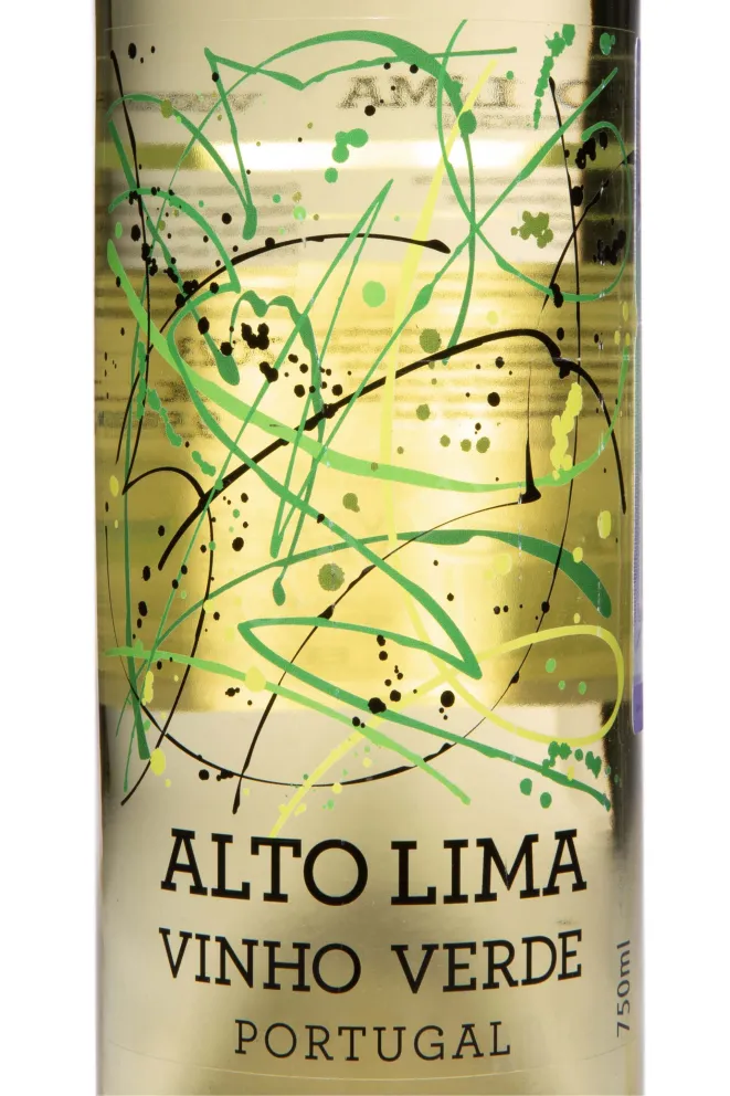 Этикетка Ponte da Barca Alto Lima Vinho Verde 2023 0.75 л