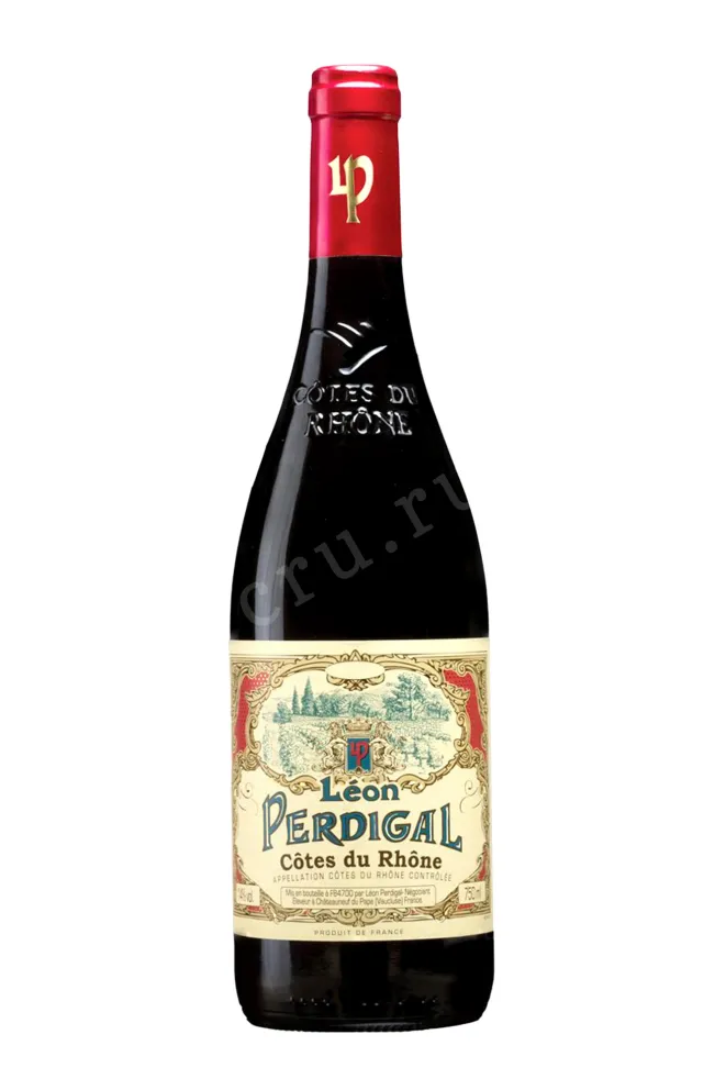 Вино Leon Perdigal Cotes Du Rhone red dry 2015 0.75 л