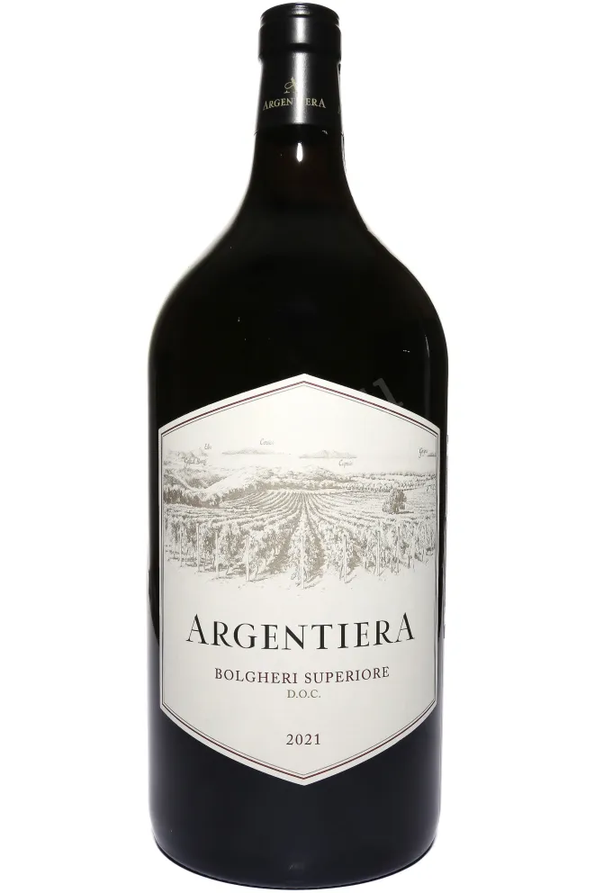 Бутылка Argentiera Bolgheri Superiore DOC in gift box 2021 3 л