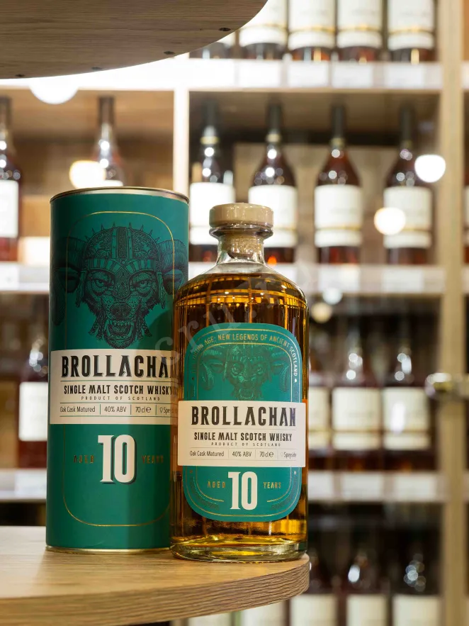 В магазине Крю Профи Brollachan 10 Years Old Oak Cask in tube 0.7 л