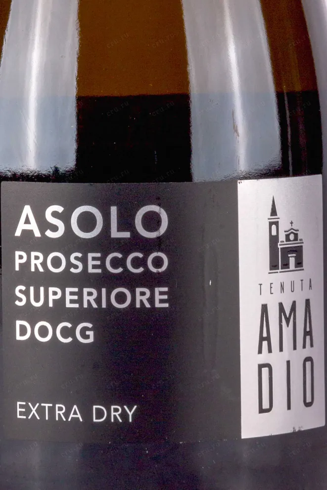 Этикетка Tenuta Amadio Asolo Prosecco Superiore Extra Dry 0.75 л