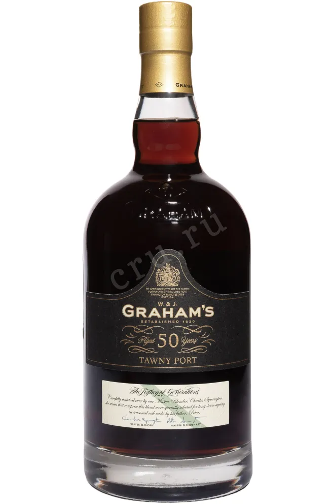 Бутылка Grahams Aged Tawny 50 Years Old in wooden box 1983 0.75 л