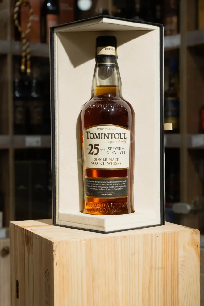 В магазине Крю Профи Tomintoul Speyside Glenlivet 25 years 0.7 л