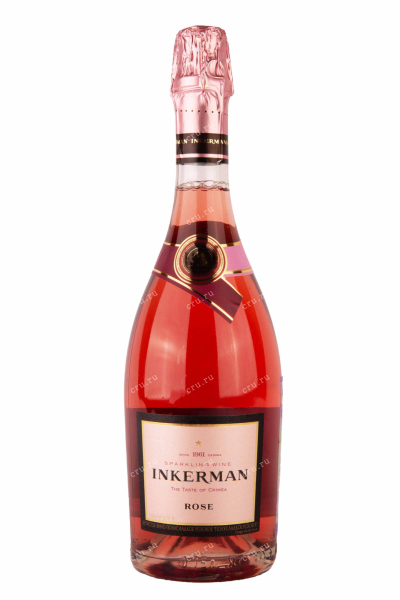 Игристое вино Инкерман полусладкое розовое  0.75 л