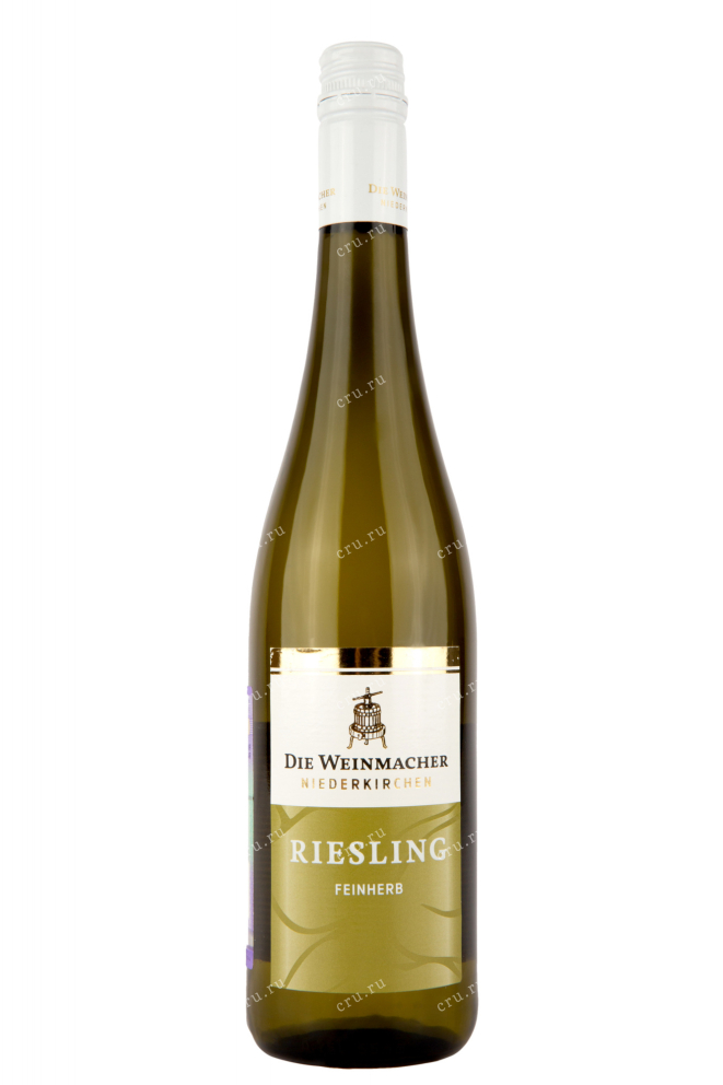 Вино Die Weinmacher Riesling Feinherb Qualitatswein 2020 0.75 л