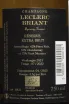 Контрэтикетка Leclerc Briant Reserve Extra Brut 2021 0.75 л