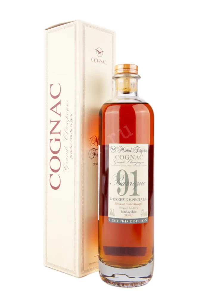 Коньяк Michel Forgeron Barrique gift box 1991 0.5 л