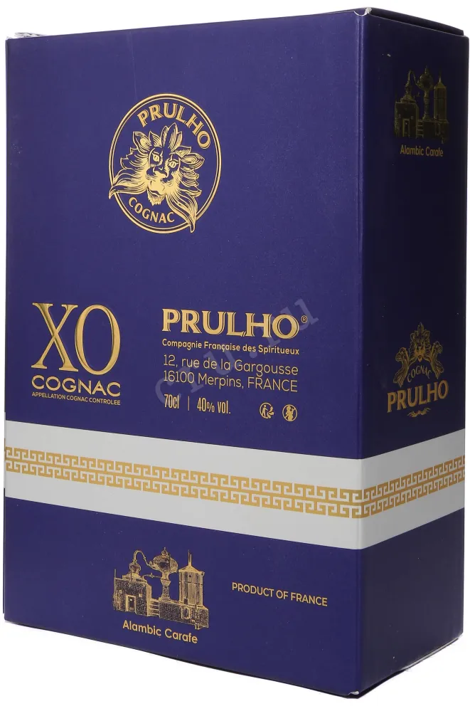 Подарочная коробка Prulho XO Alambic in gift box 2010 0.7 л