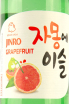 Этикетка Jinro Soju Grapefruit 0.36 л