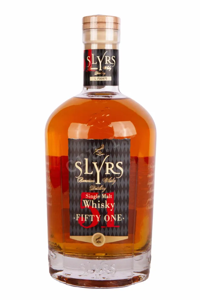 Бутылка Slyrs Fifty One in gift box 0.7 л