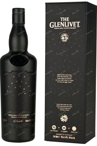 Виски Glenlivet Code in gift box  0.7 л
