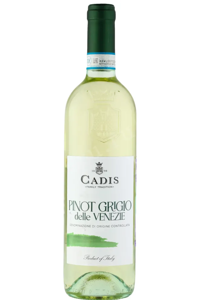 Вино Cadis Pino Grigio delle Venezie Doc 2025 0.75 л