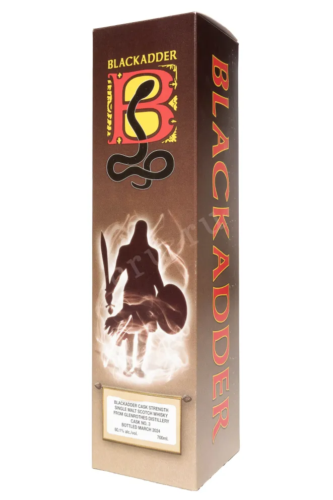 Подарочная коробка Blackadder Glenrothes Cask Strength Single Malt 19 YO in gift box 0.7 л