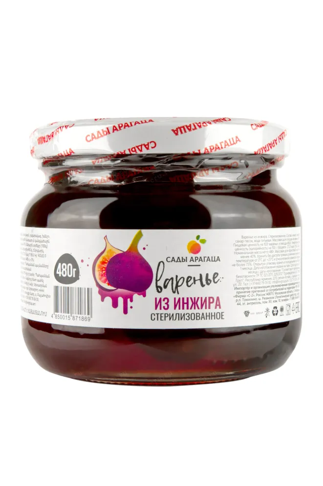 Варенье Сады Арагаца варенье из инжира 480 г