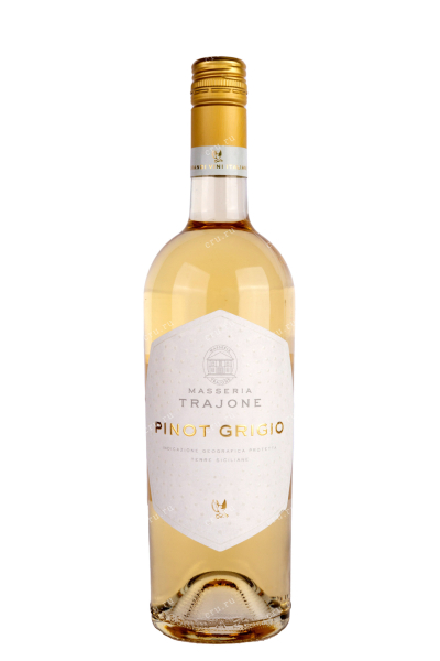 Вино Pinot Grigio Terre Siciliane Masseria Trajone 2021 0.75 л