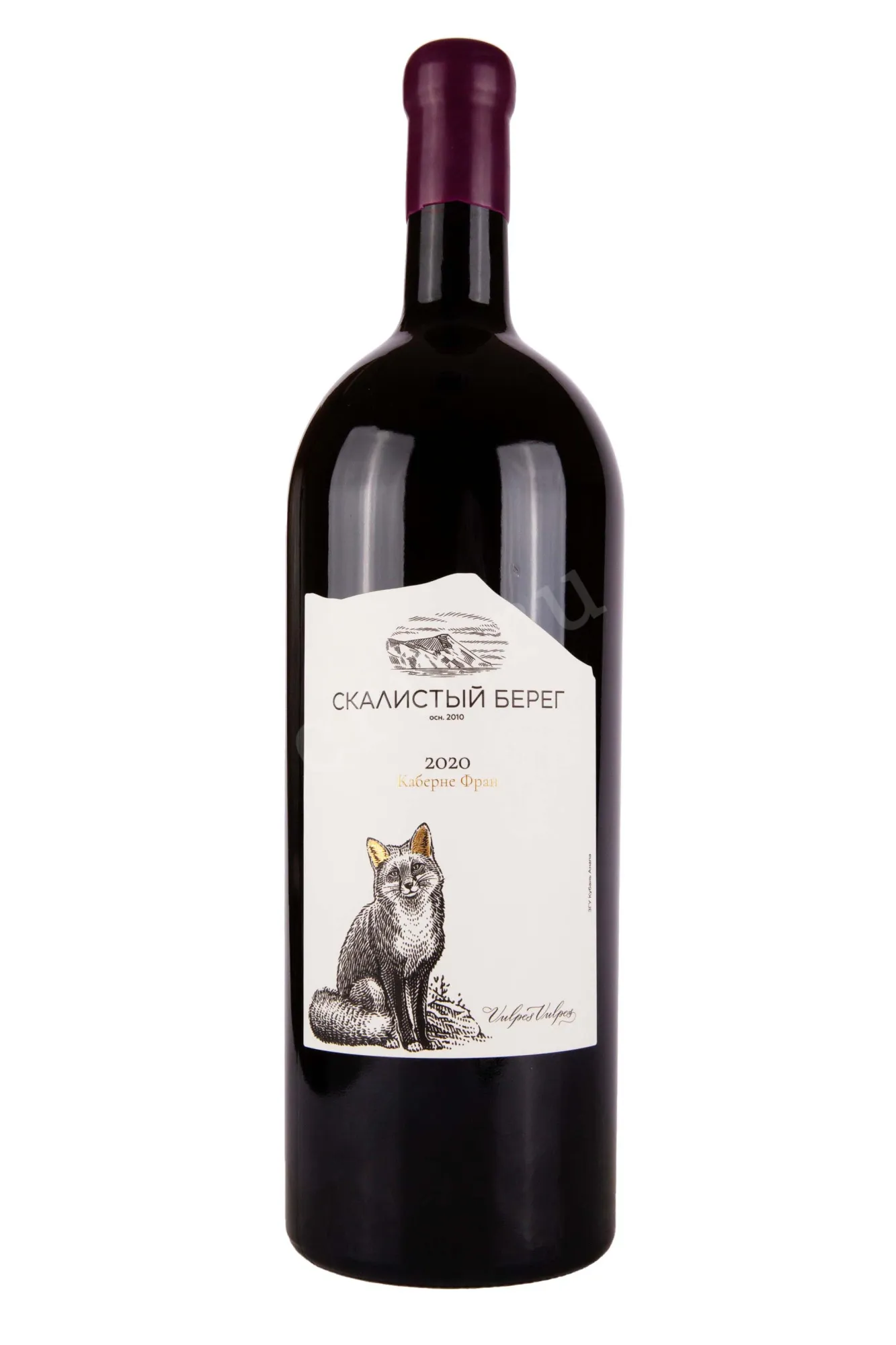 Фото — Вино Скалистый берег Каберне Фран 2020 3 л