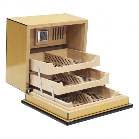 Humidor Aficionado Elevate Pear Wood 150 Cigars