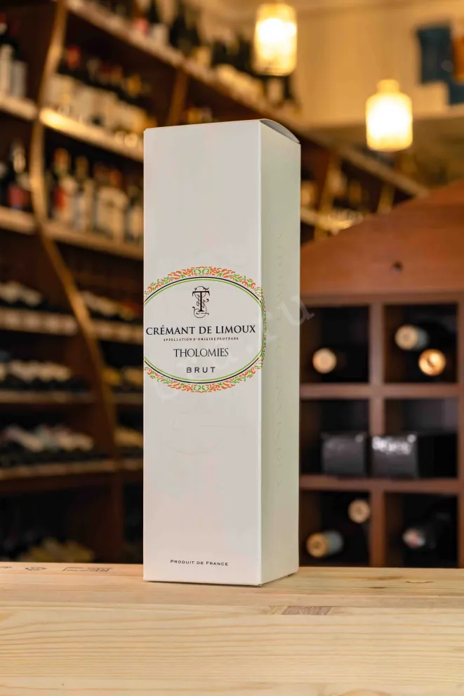 В магазине Крю Профи Tholomies Cremant de Limoux in gift box 2023 0.75 л