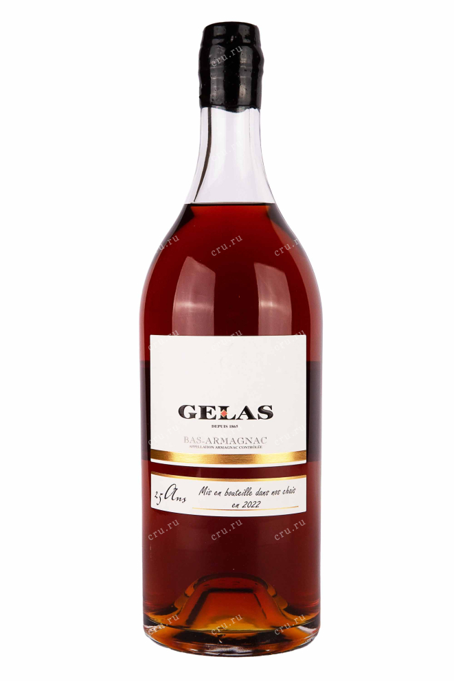 Бутылка Gelas 25 ans in gift box 1.5 л