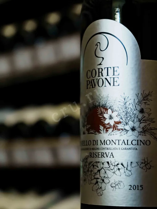 В магазине Крю Профи Corte Pavone Brunello di Montalcino Riserva Anemone al Sole 2015 0.75 л