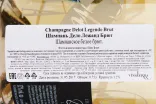 Контрэтикетка игристого вина Delot Cuvee Legende Brut gift box 0.75 л