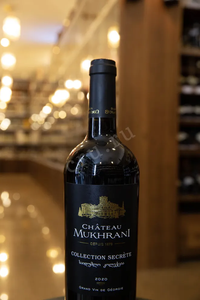 В магазине Крю Профи Chateau Mukhrani Collection Secret Red Dry 2020 0.75 л