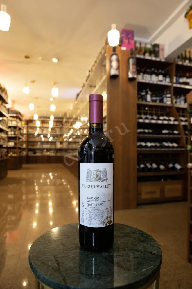 В магазине Крю Профи Duruji Valley Saperavi 2019 0.75 л
