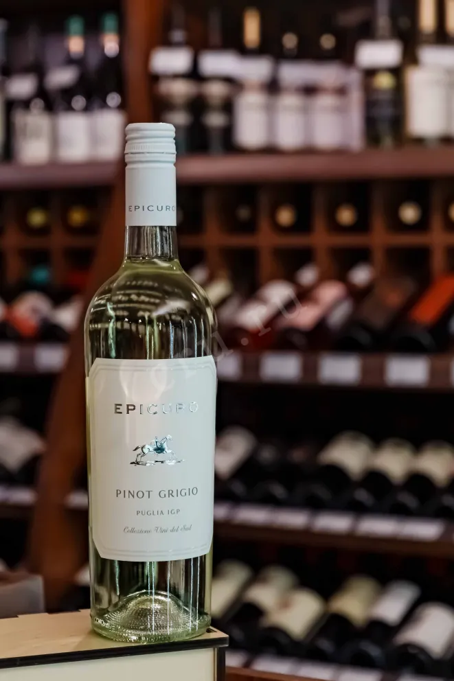 В магазине Крю Профи Epicuro Pinot Grigio Puglia IGP 2024 0.75 л