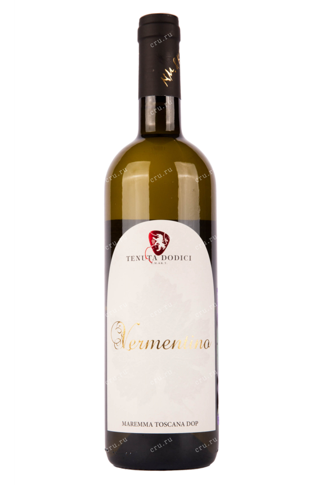 Вино Tenuta Dodici Vermentino Maremma 2019 0.75 л