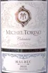 Этикетка Michel Torino Coleccion Malbec 2023 0.75 л