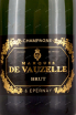 Этикетка Marquis de Vauzelle Brut Champagne  0.75 л