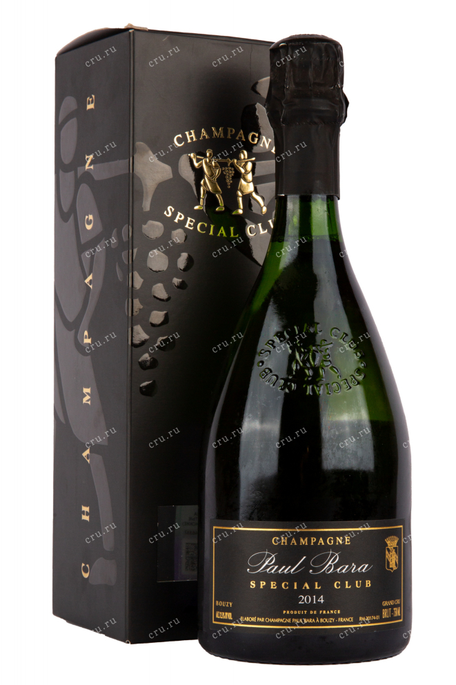 Шампанское Paul Bara Special Club Brut Bouzy Grand Cru gift box 2012 0.75 л
