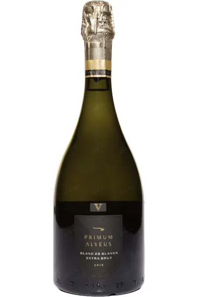 Игристое вино Фанагория Премиум Алвеус Блан де Блан 2019 0.75 л
