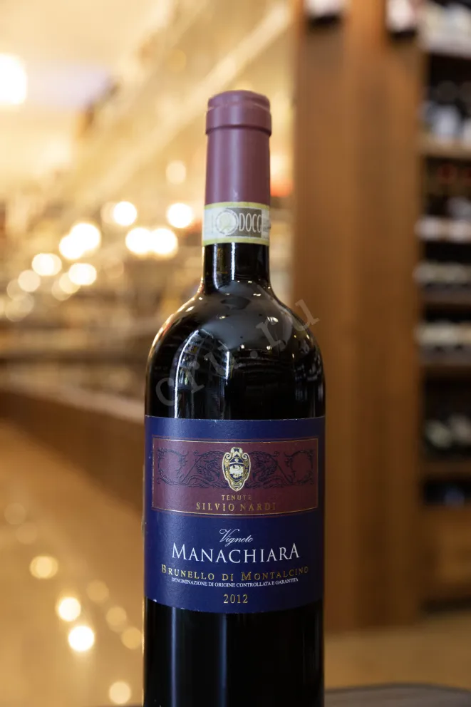 В магазине Крю Профи Silvio Nardi Vigneto Manachiara Brunello di Montalcino 2012 0.75 л