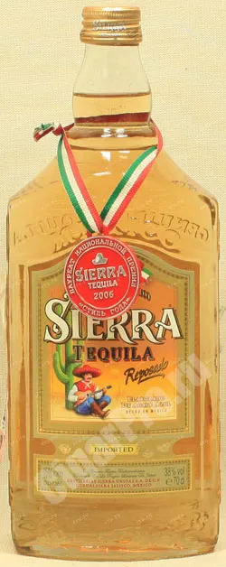Фото — Текила Sierra Reposado  0.7 л