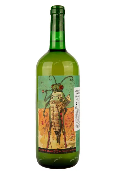 Вино Clos Lentiscus Cric Cric Blanc 2020 1 л