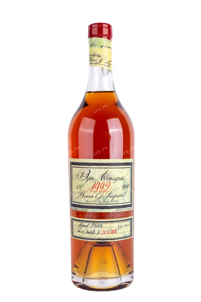 Бутылка Baron G. Legrand 1992 0.7 л